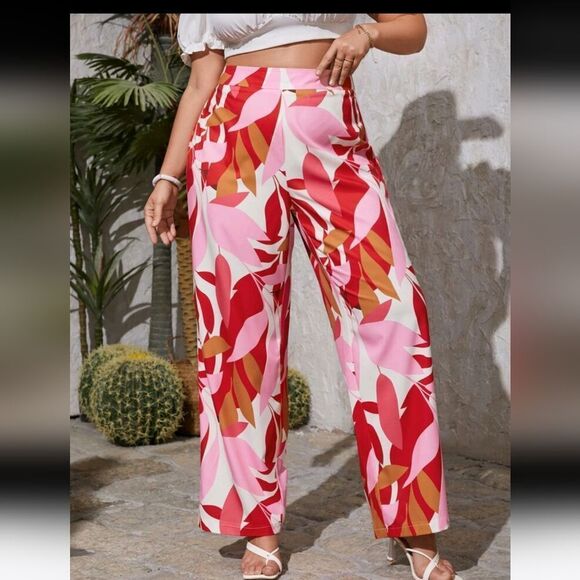 Vibrant Multicolor Women's Pants OX - Picture 1 of 4